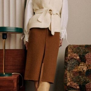 NWOT Sezane Eloane Skirt - Cinnamon - 44/L
